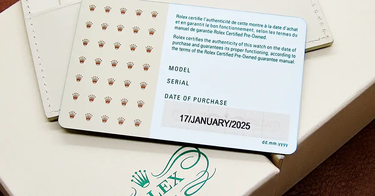 Rolex CPO Warranty: What You Need to Know 2