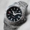 breitling avenger black 42 front