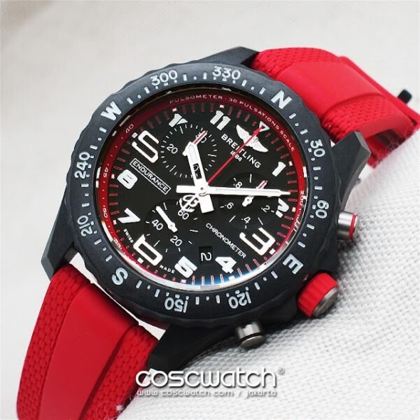 breitling endurance pro red 38 front