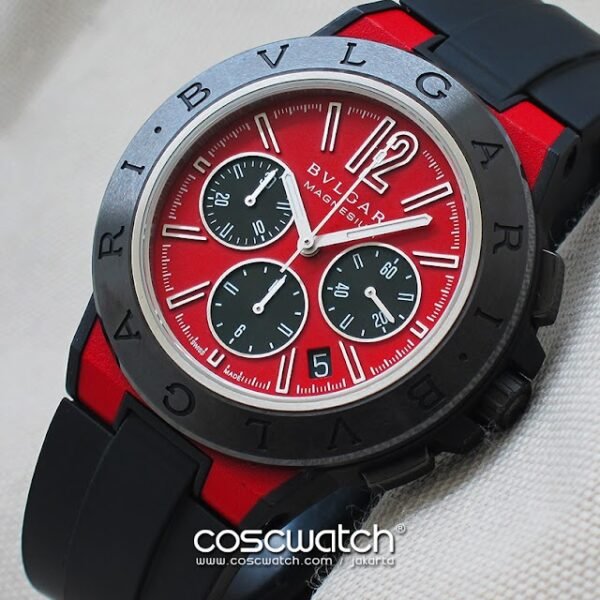 bvlgari diagono red front