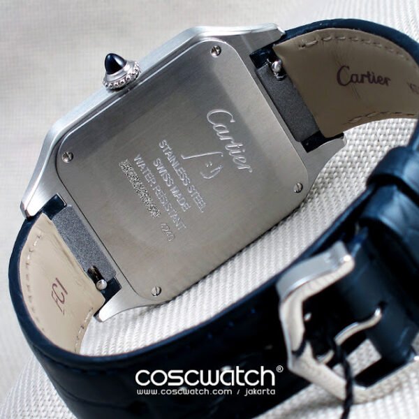 cartier dumont l steel back