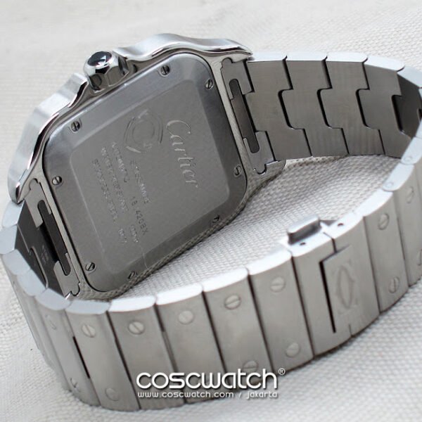 cartier santos 100l dlc back