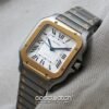 cartier santos 100m yg front