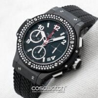 hublot bb diamonds black magic 42 front