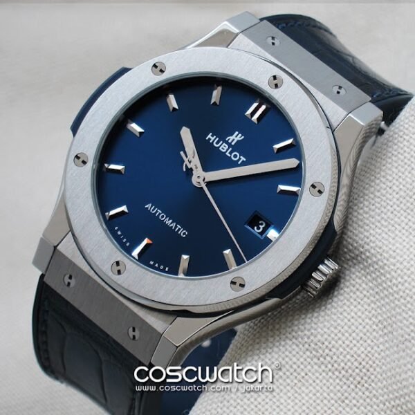 hublot classic fushion blue 45 front