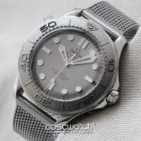 omega seamaster sandblast front