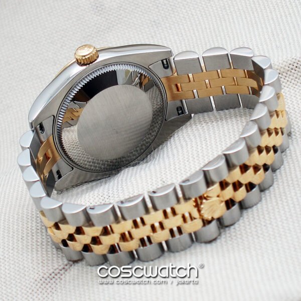 rolex datejust 31 diamond yellow back