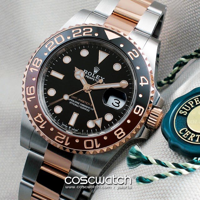 rolex gmt rootbeer front
