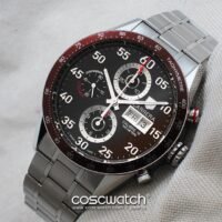 tag carrera cal.16 brown front