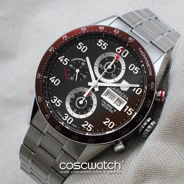 tag carrera cal.16 brown front