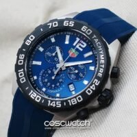 tag f1 blue chrono front