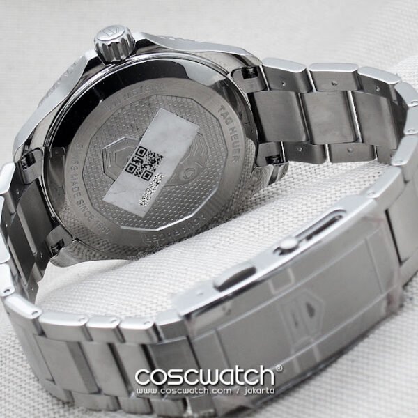 tag heuer aquaracer 300 black wave back