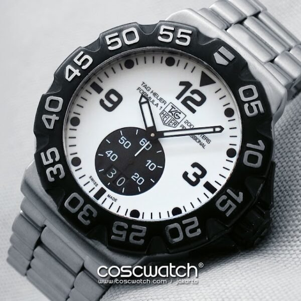 tag heuer f1 white 44 a