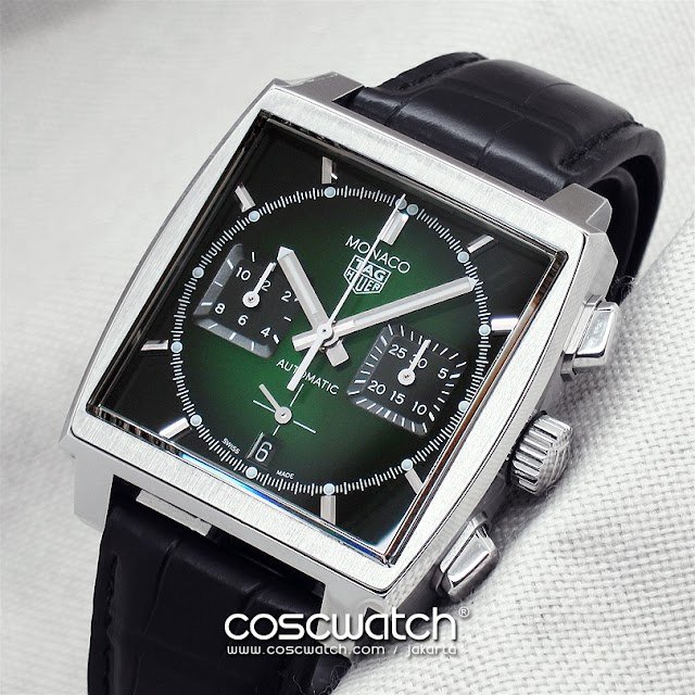 tag heuer monaco green front