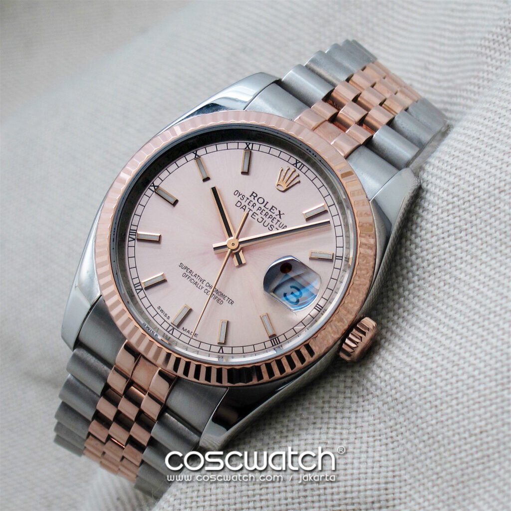 rolex datejust 36 rg front